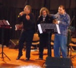 Yiltan and Adamos have invited Bülent Fevcioglu to come on stage